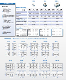 screw clamp terminal blocks